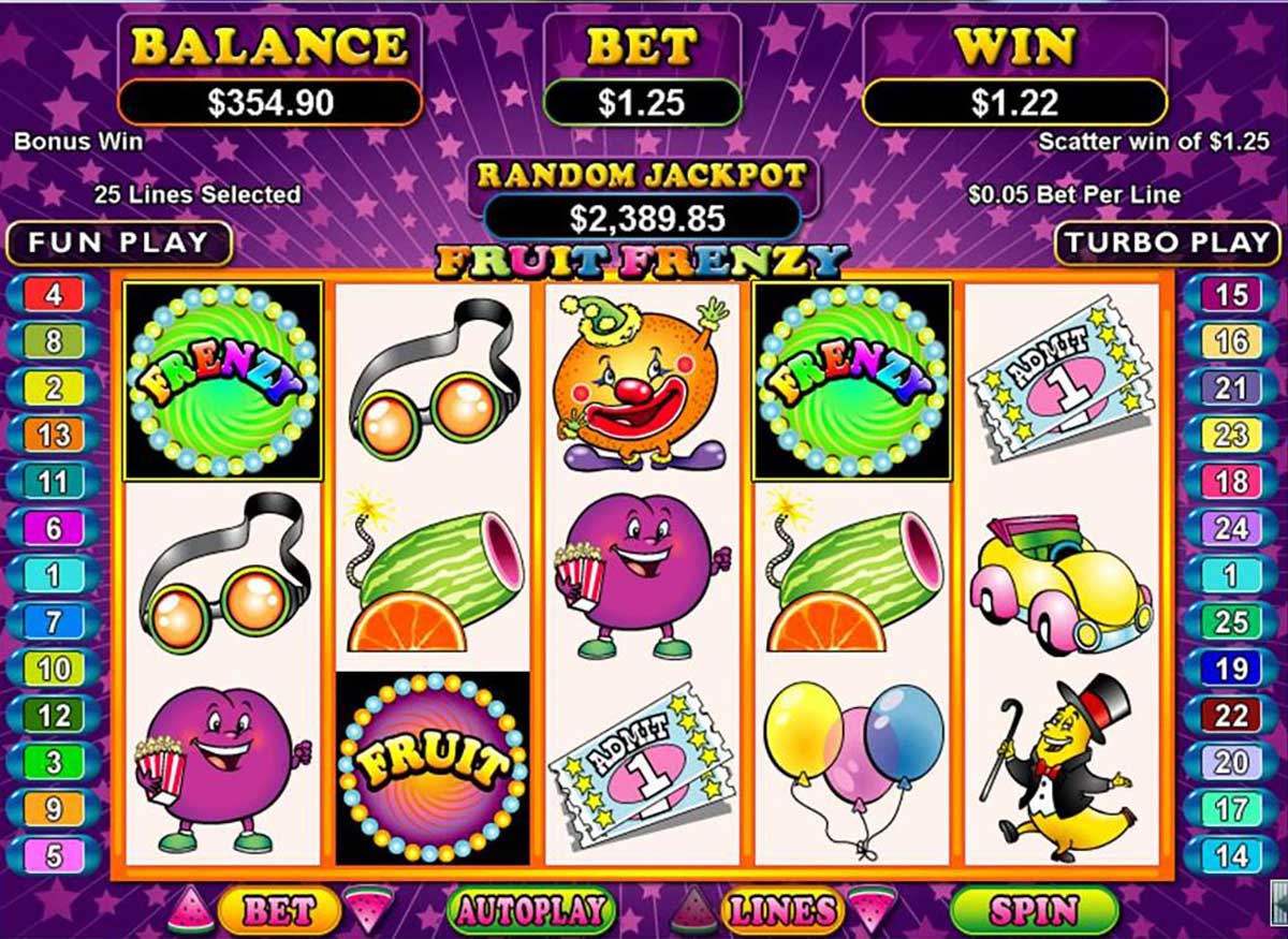 fruit frenzy slot