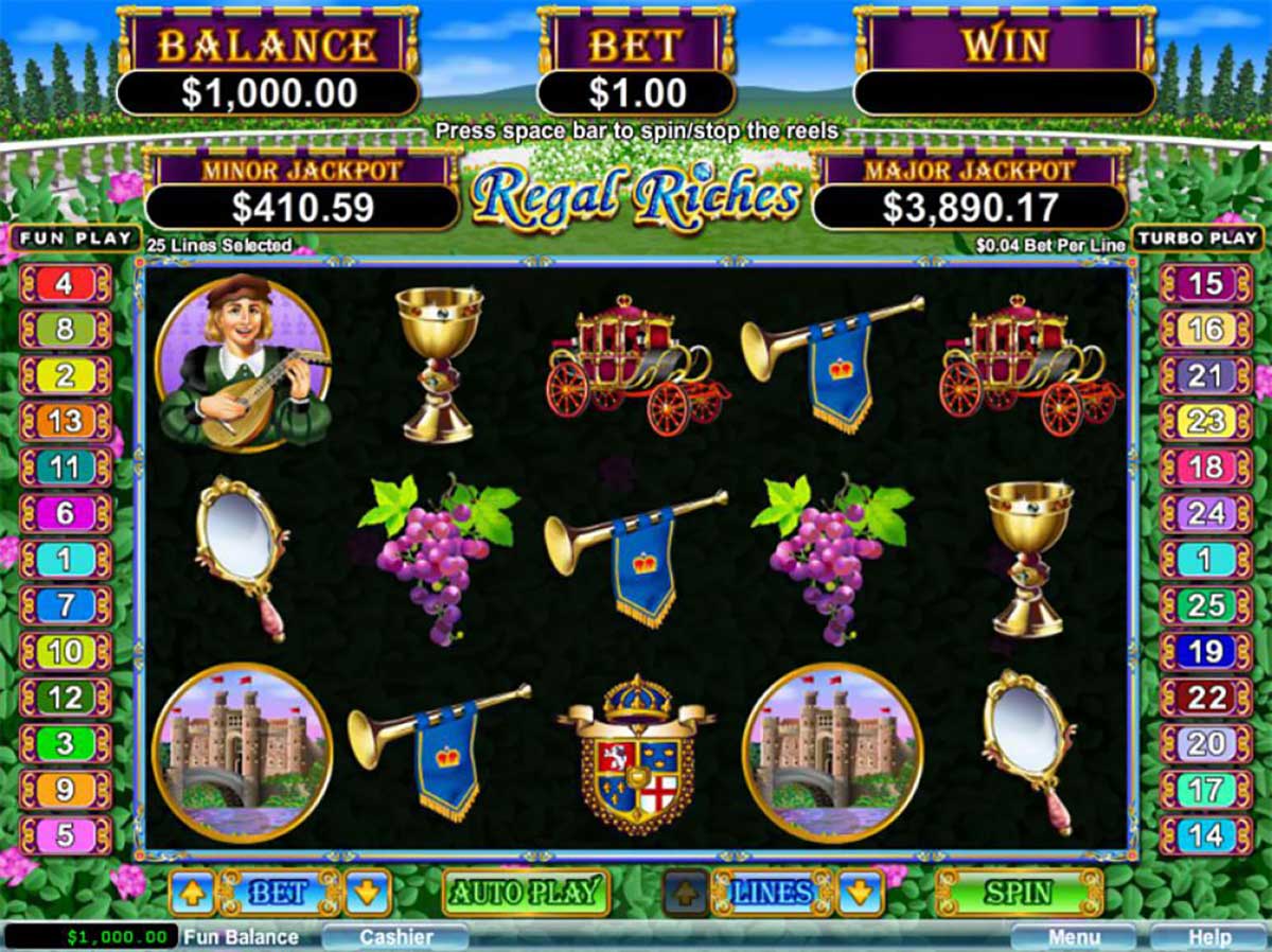 regal riches slot